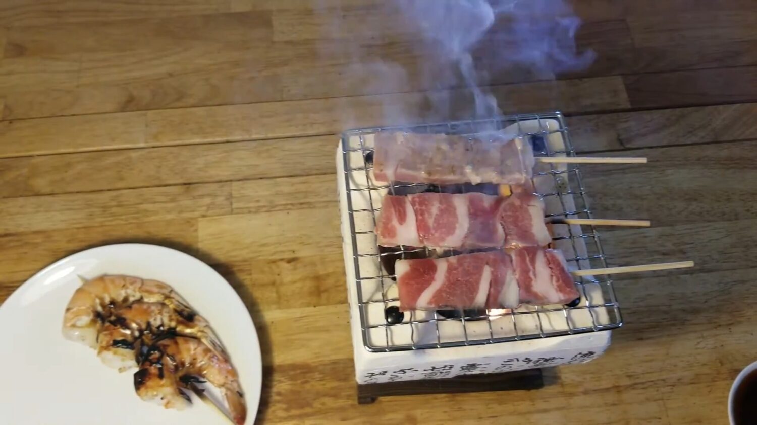 HINOMARU Japanese hibachi grill and Pok Pok Thaan charcoal